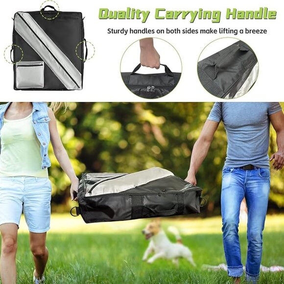 NEW 40" Portable Dog Fence Bag for RV Travel and Storage - Picture 5 of 11